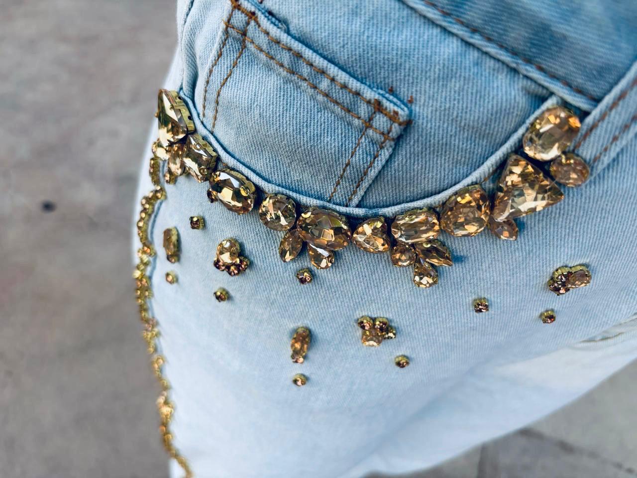 Dolly Champagne Spark Jeans — image 3