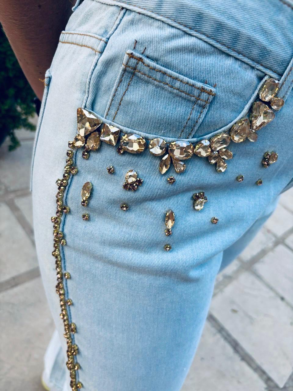 Dolly Champagne Spark Jeans — image 5