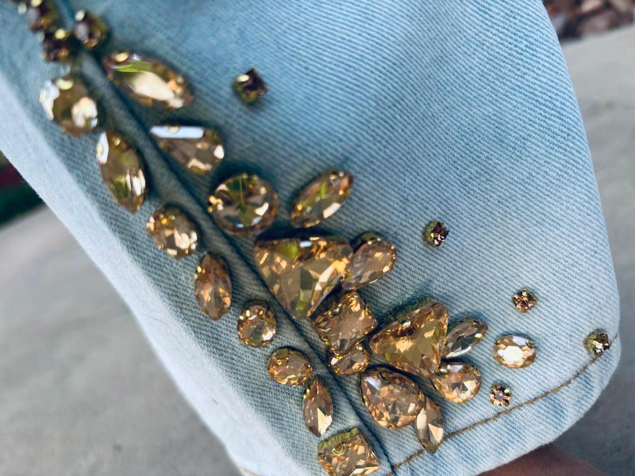 Dolly Champagne Spark Jeans — image 4